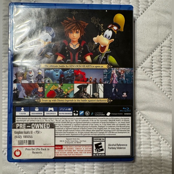 Kingdom Hearts III For PlayStation 4 - Picture 4 of 5